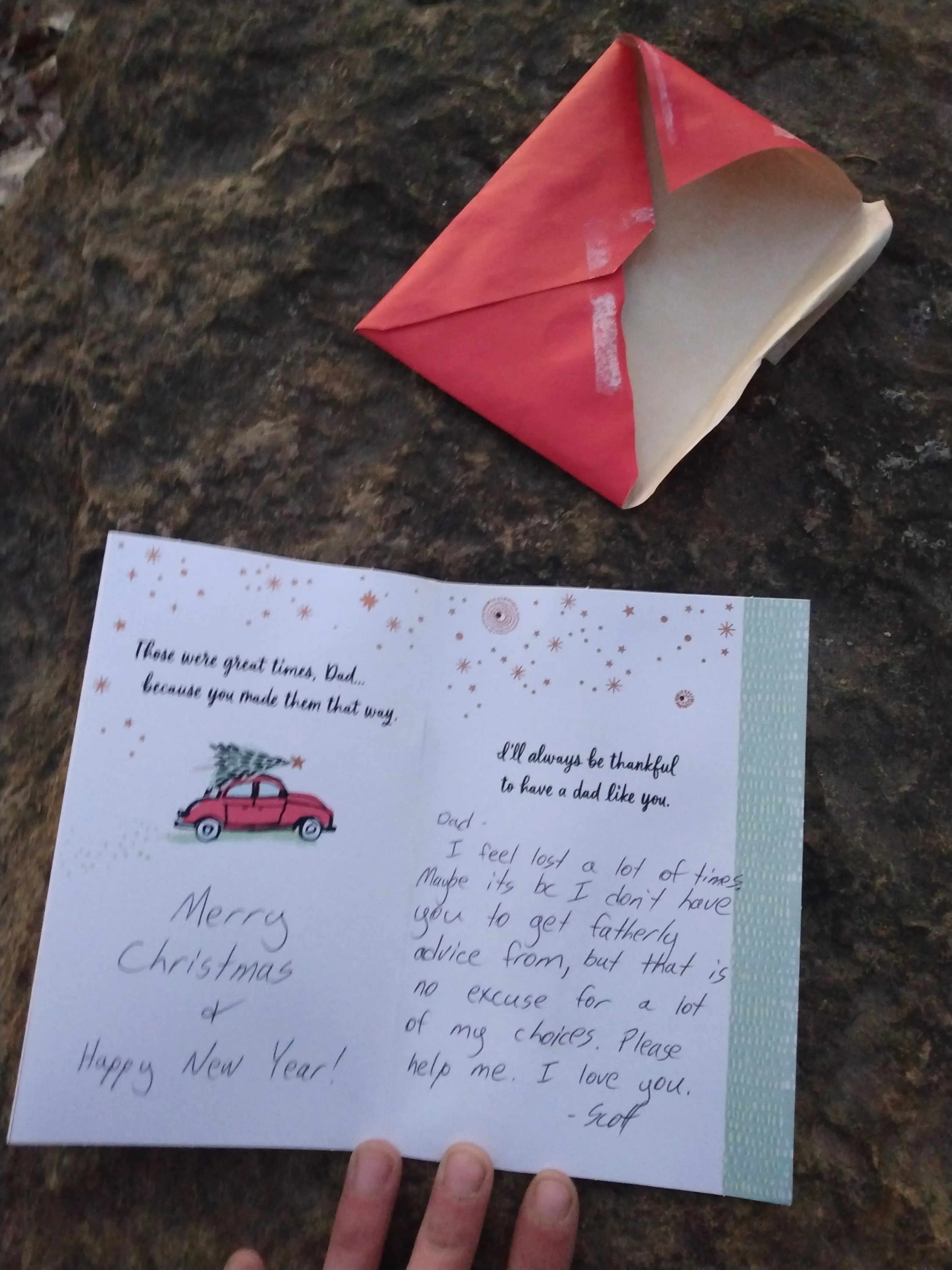 A Stranger Named Scott Left A Letter For His Dad