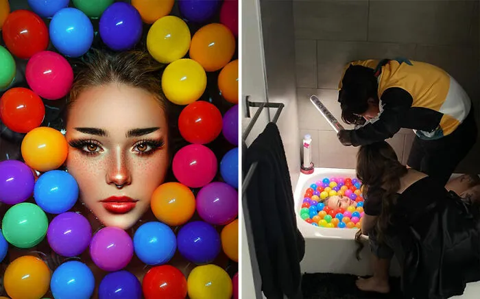 30 Location Vs. Result Pics By Geo Leon Show The Behind-The-Scenes Of Instagram-Worthy Photos (New Pics)