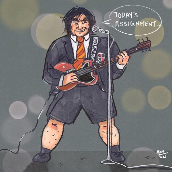 A Male Singer (Jack Black From "The School Of Rock")