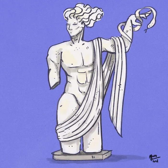 A Greek God