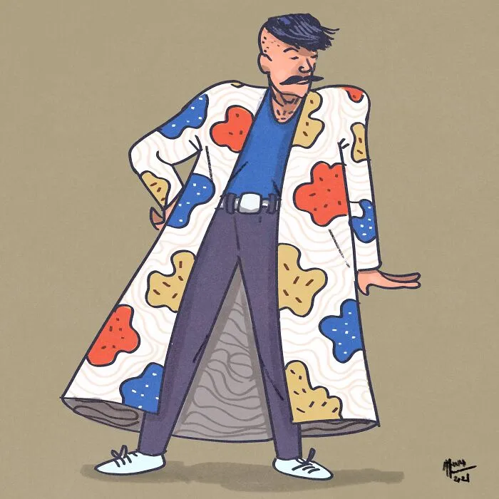 A Man In A Very Nice Coat
