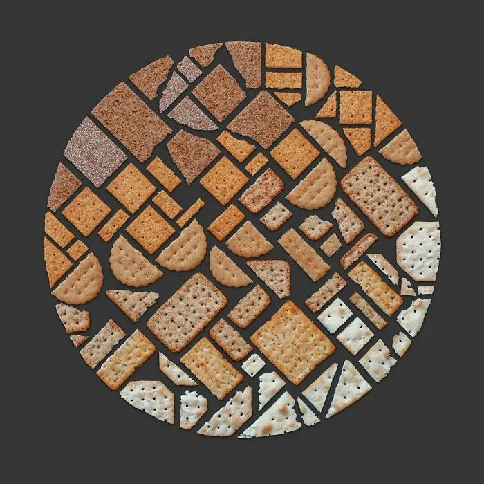 Artist Arranges Everyday Objects To Make Perfect-Looking Art Pieces, And Here Are 80 Of The Best Ones