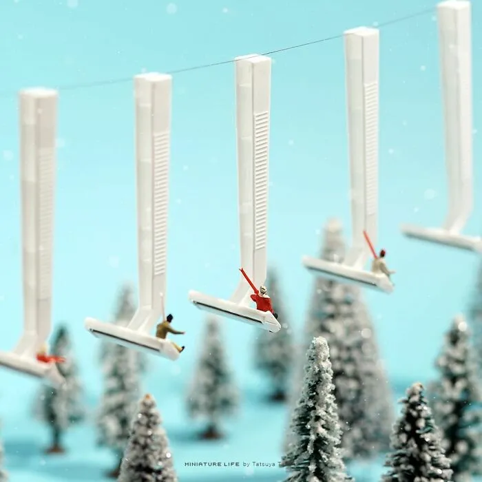102 Detailed And Fun Miniature Dioramas By A Japanese Artist Who Creates Them Every Day (New Pics)