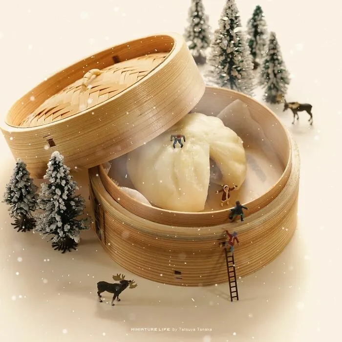 102 Detailed And Fun Miniature Dioramas By A Japanese Artist Who Creates Them Every Day (New Pics)