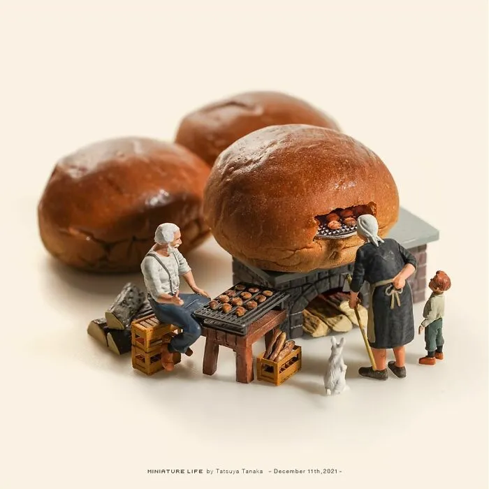 102 Detailed And Fun Miniature Dioramas By A Japanese Artist Who Creates Them Every Day (New Pics)