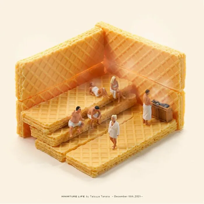 102 Detailed And Fun Miniature Dioramas By A Japanese Artist Who Creates Them Every Day (New Pics)