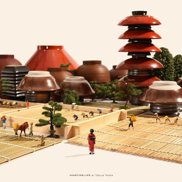 102 Detailed And Fun Miniature Dioramas By A Japanese Artist Who Creates Them Every Day (New Pics)