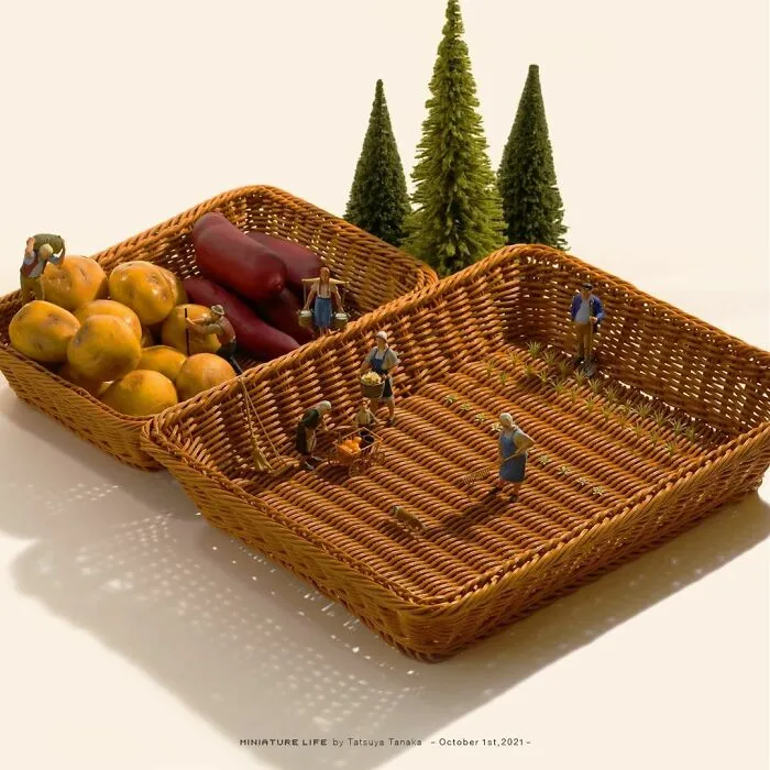 102 Detailed And Fun Miniature Dioramas By A Japanese Artist Who Creates Them Every Day (New Pics)