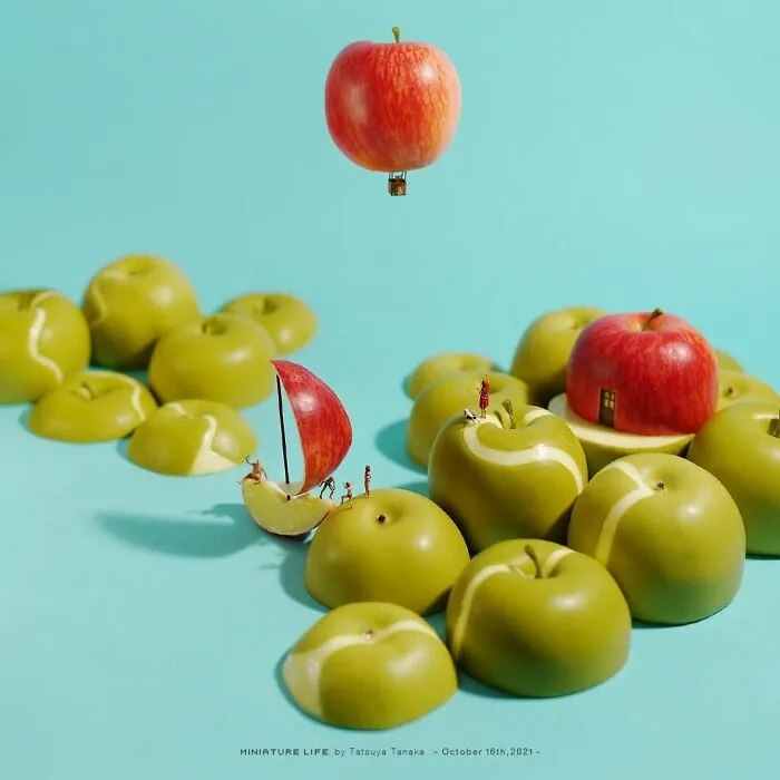 102 Detailed And Fun Miniature Dioramas By A Japanese Artist Who Creates Them Every Day (New Pics)