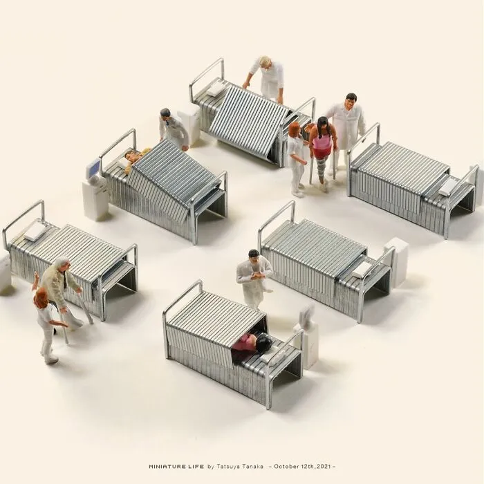 102 Detailed And Fun Miniature Dioramas By A Japanese Artist Who Creates Them Every Day (New Pics)