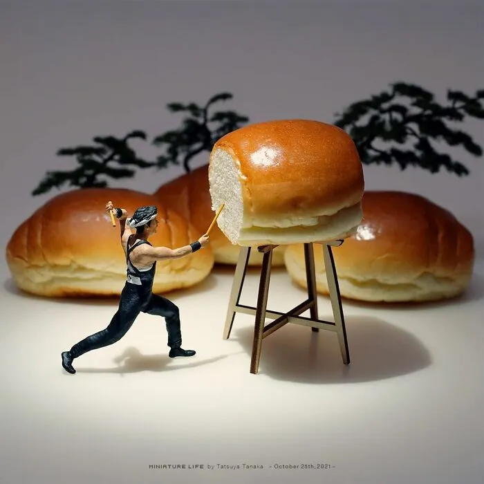102 Detailed And Fun Miniature Dioramas By A Japanese Artist Who Creates Them Every Day (New Pics)