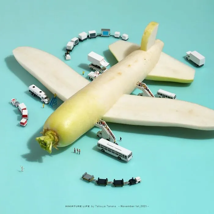 102 Detailed And Fun Miniature Dioramas By A Japanese Artist Who Creates Them Every Day (New Pics)