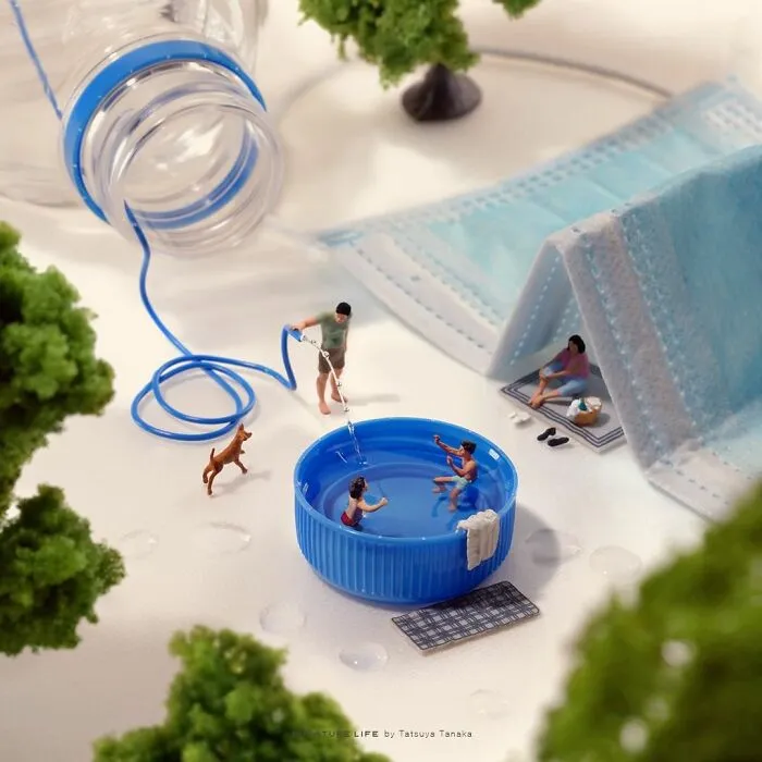 102 Detailed And Fun Miniature Dioramas By A Japanese Artist Who Creates Them Every Day (New Pics)