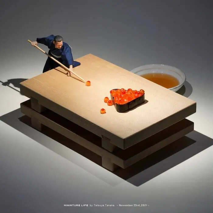 102 Detailed And Fun Miniature Dioramas By A Japanese Artist Who Creates Them Every Day (New Pics)