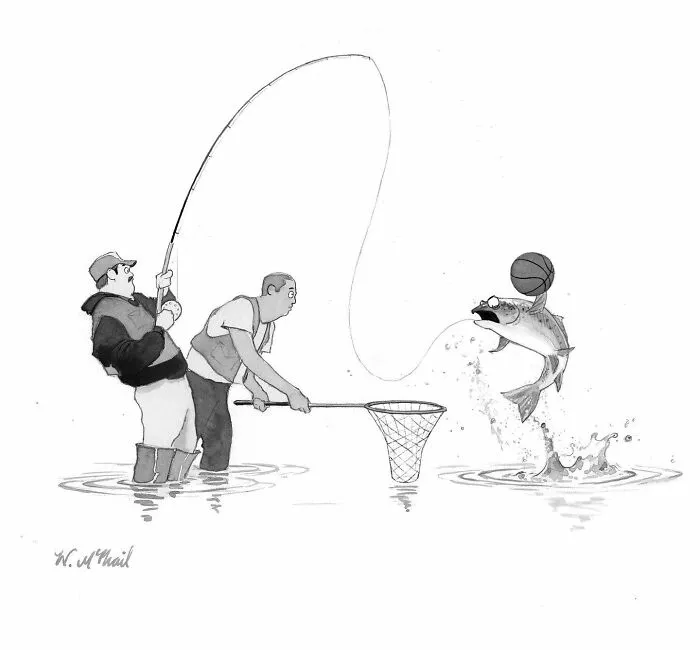 "The New Yorker" Cartoonist Makes Unexpected And Clever Comics (30 New Pics)