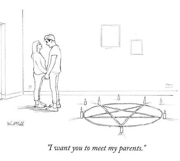 "The New Yorker" Cartoonist Makes Unexpected And Clever Comics (30 New Pics)