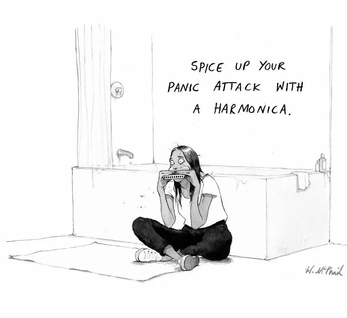 "The New Yorker" Cartoonist Makes Unexpected And Clever Comics (30 New Pics)