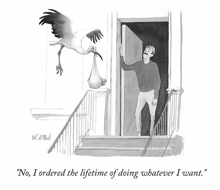 "The New Yorker" Cartoonist Makes Unexpected And Clever Comics (30 New Pics)