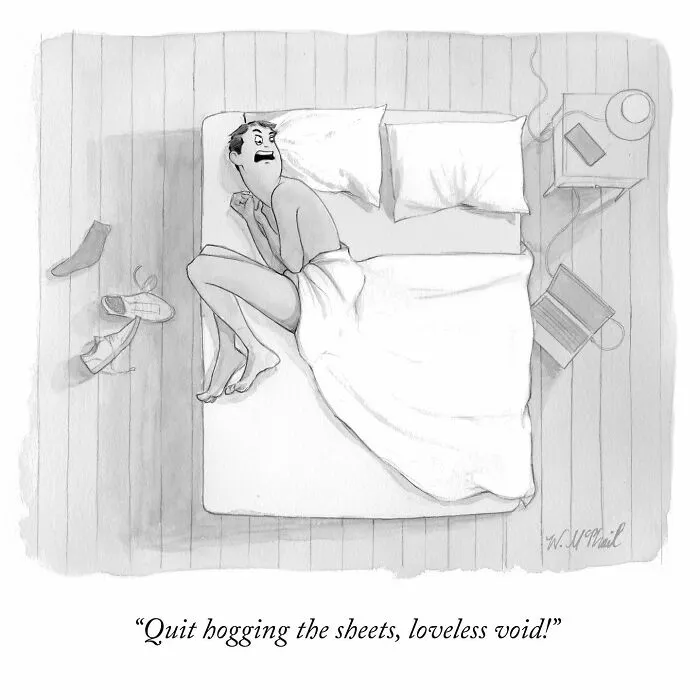 "The New Yorker" Cartoonist Makes Unexpected And Clever Comics (30 New Pics)