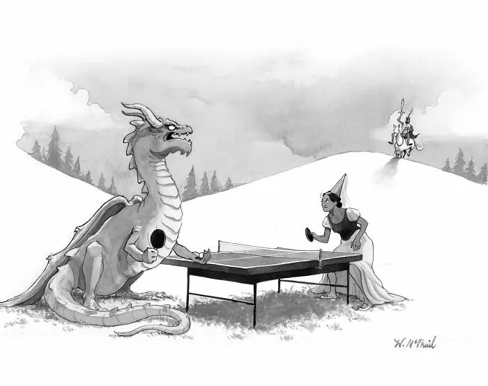 "The New Yorker" Cartoonist Makes Unexpected And Clever Comics (30 New Pics)