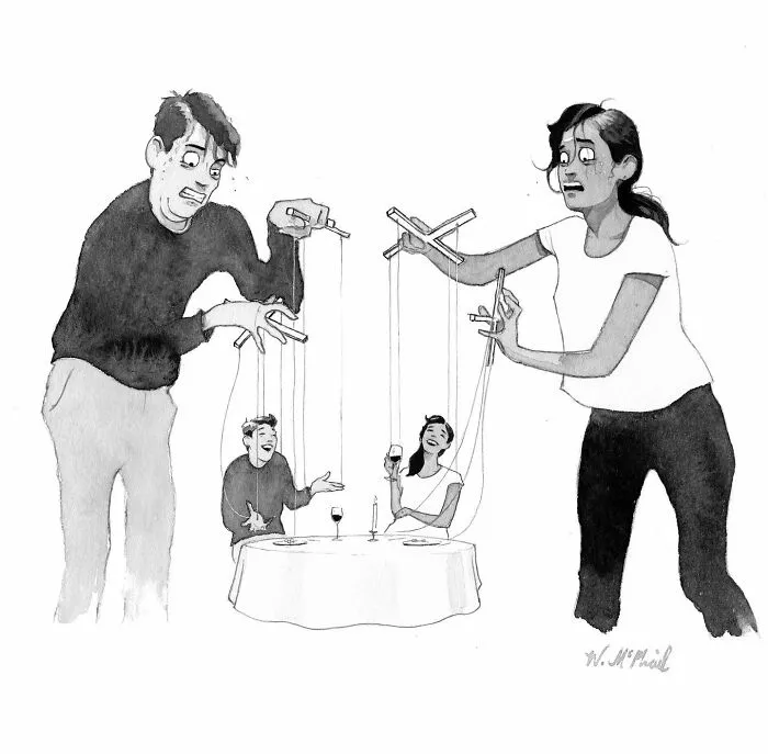 "The New Yorker" Cartoonist Makes Unexpected And Clever Comics (30 New Pics)