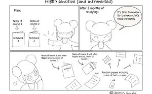 I Created Comics About Being A Highly Sensitive And Introverted Person