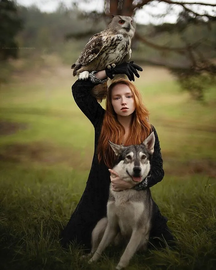 I Take Photos Of People And Animals To Show The Natural Beauty Among Them (50 Pics)
