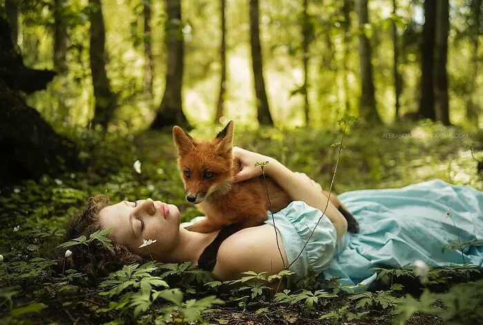I Take Photos Of People And Animals To Show The Natural Beauty Among Them (50 Pics)