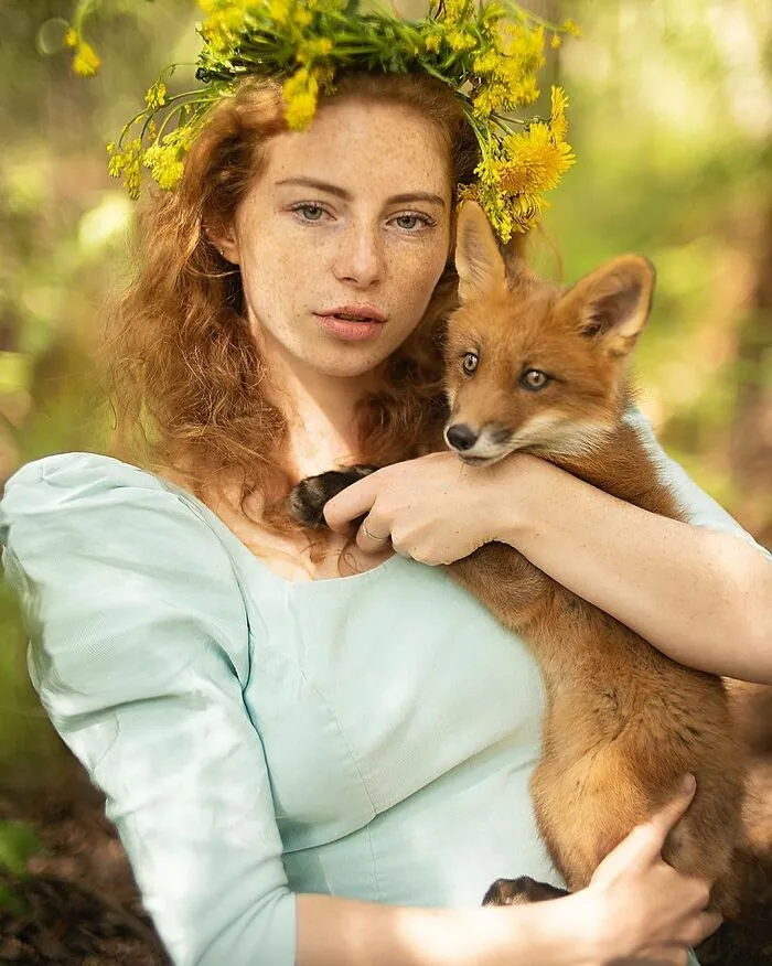 I Take Photos Of People And Animals To Show The Natural Beauty Among Them (50 Pics)