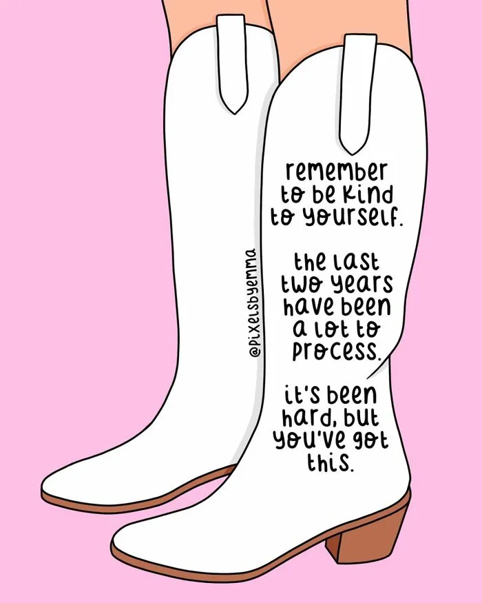 50 Illustrations I Made To Inspire Positive Thoughts And Femininity