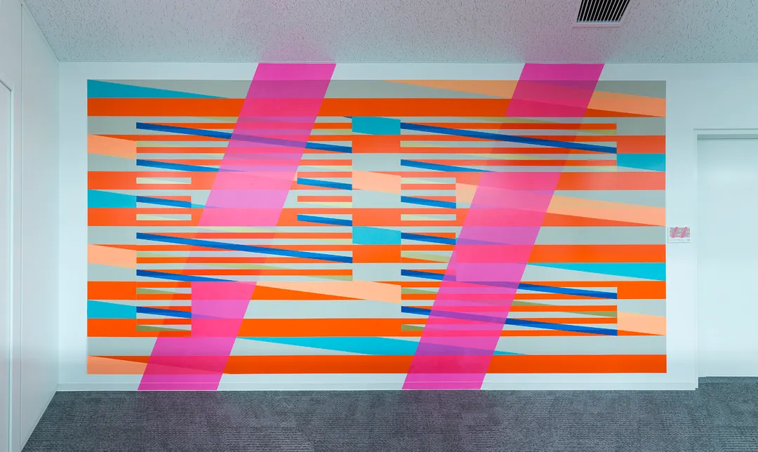 Stunning Artwork Made Out Of Tape