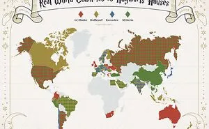 What Harry Potter House Does Your Country Belong To?