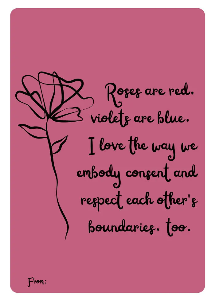 We Created Consent-Centered Valentine's Day Cards Our Society Needs (8 Pics)