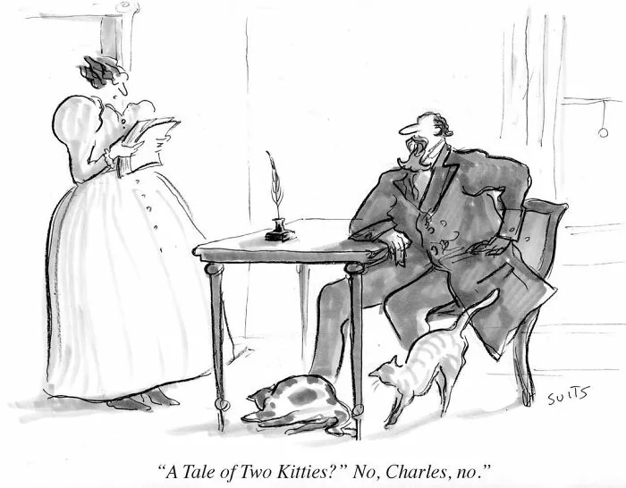 Humorous One-Panel Comics By Jules Burton Suits (40 Pics)
