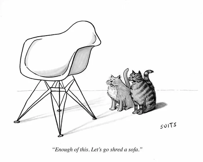 Humorous One-Panel Comics By Jules Burton Suits (40 Pics)