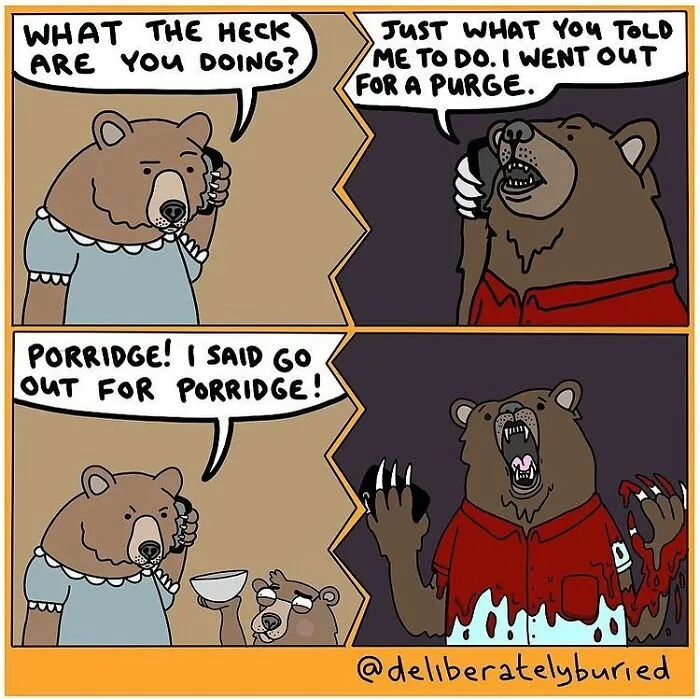30 New Funny And Unexpectedly Twisted "Deliberately Buried" Comics For Those With A Darker Sense Of Humor