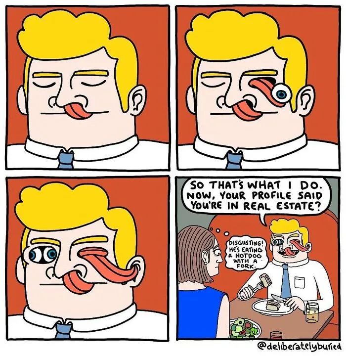 30 New Funny And Unexpectedly Twisted "Deliberately Buried" Comics For Those With A Darker Sense Of Humor