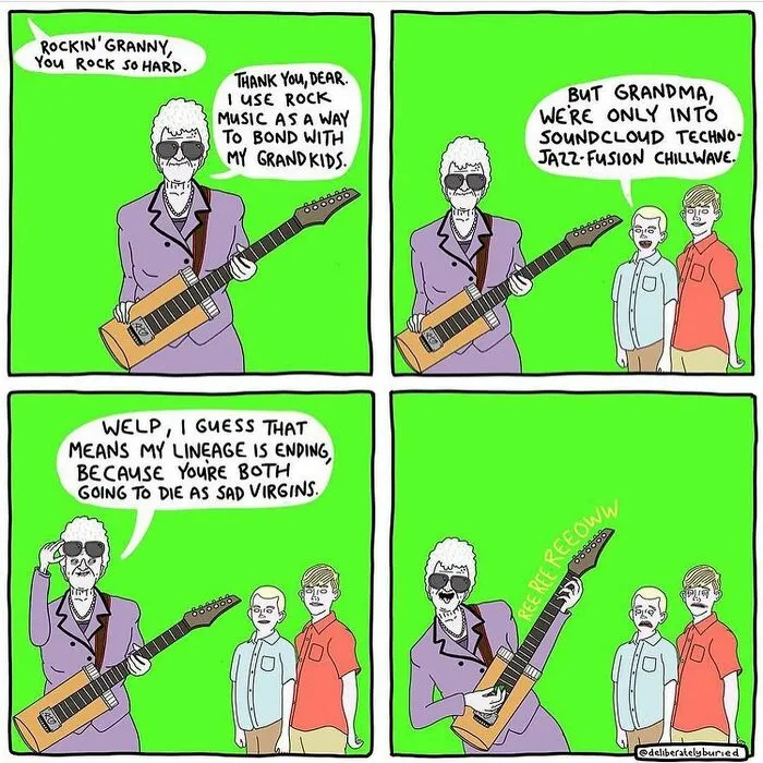 30 New Funny And Unexpectedly Twisted "Deliberately Buried" Comics For Those With A Darker Sense Of Humor