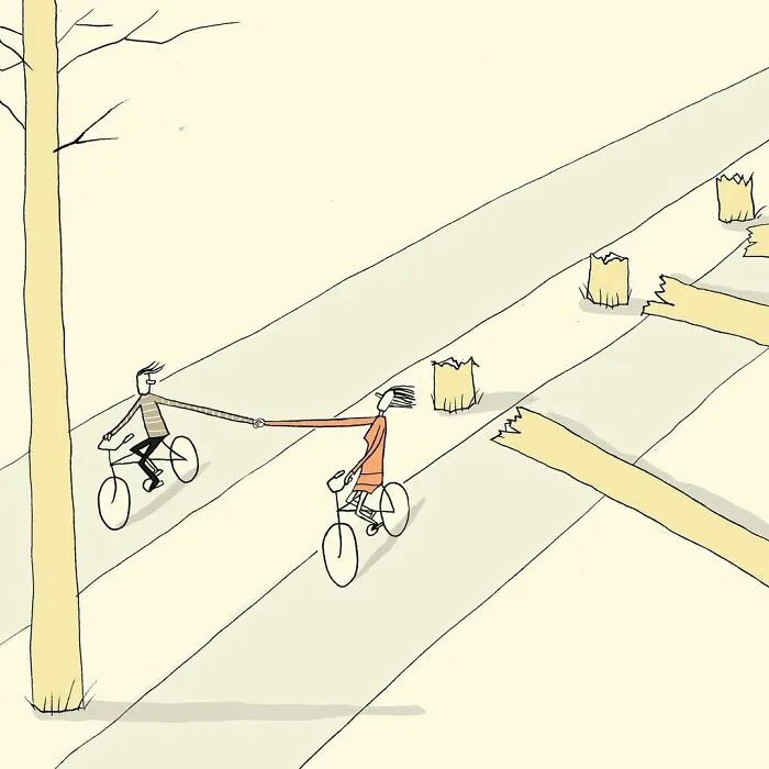 30 Illustrations About Relationships And Everyday Life By This Israeli Artist