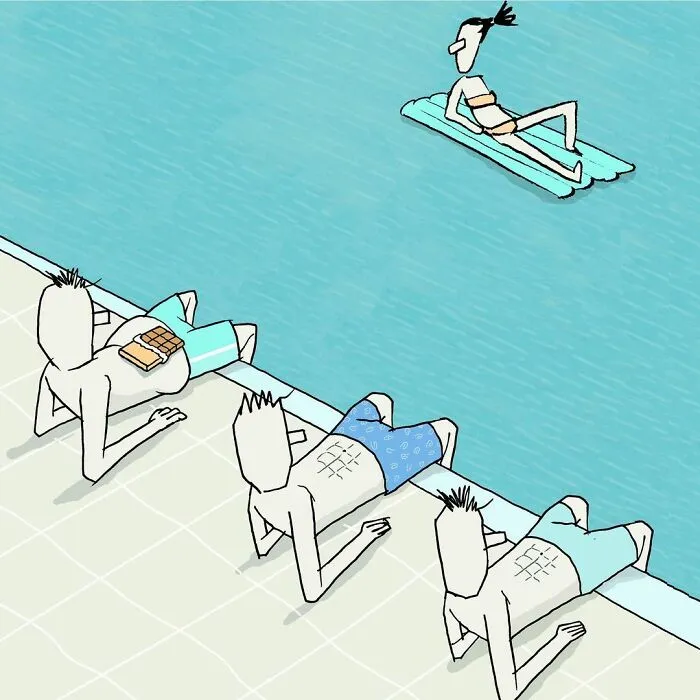 30 Illustrations About Relationships And Everyday Life By This Israeli Artist