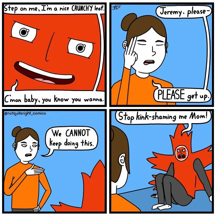 30 Of The Best Dark Humor Comics That Have Surprising Endings By 'Not Quite Right'
