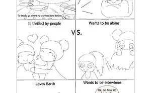 I Created Comics About Being A Highly Sensitive And Introverted Person