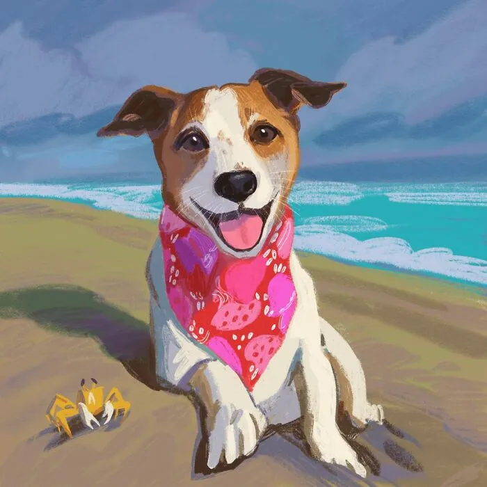 We Drew 40 Adorable Pet Portraits For Their Owners