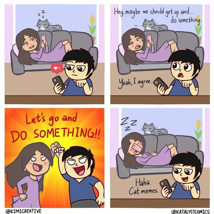 30 Silly Comics Full Of Random Twists Made By This Artist