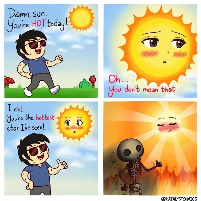 30 Silly Comics Full Of Random Twists Made By This Artist