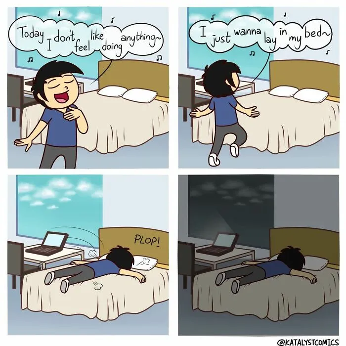 30 Silly Comics Full Of Random Twists Made By This Artist