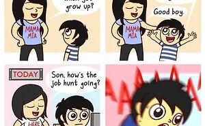 30 Silly Comics Full Of Random Twists Made By This Artist