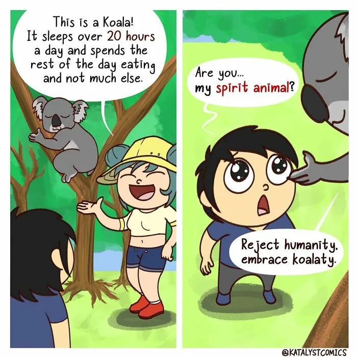30 Silly Comics Full Of Random Twists Made By This Artist