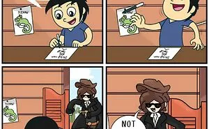 30 Silly Comics Full Of Random Twists Made By This Artist