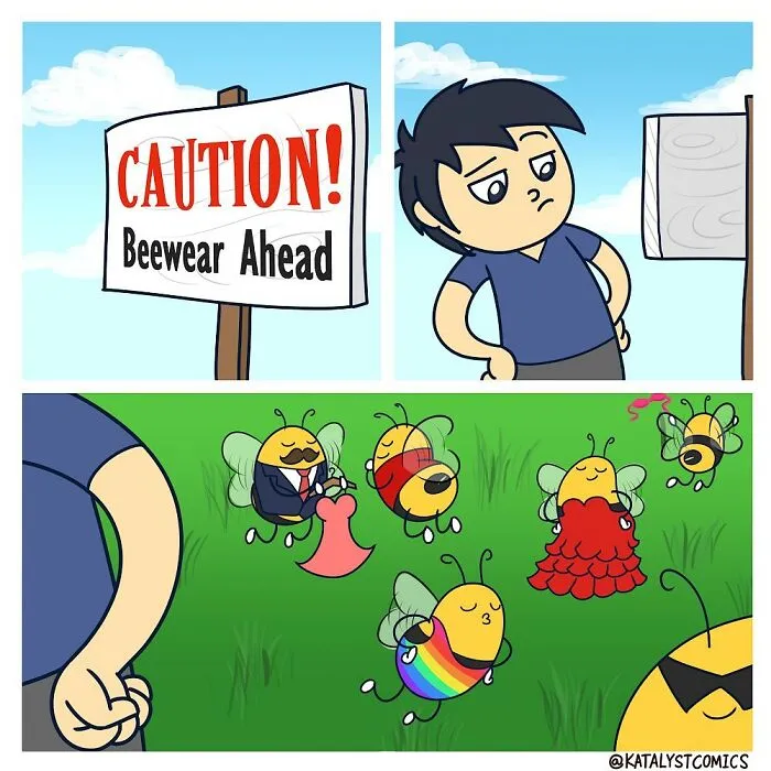 30 Silly Comics Full Of Random Twists Made By This Artist